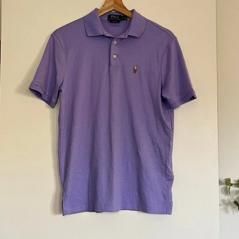 Polo Ralph Lauren Purple Classic Fit Polo Shirt – Size Small